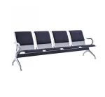 4-link padded office waiting bench - Image 4