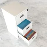 3-Drawers metallic office cabinet - Image 2
