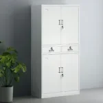 4-Door Metallic Office Cabinet - Image 2
