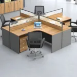 L-Shaped Modern Office Workstation