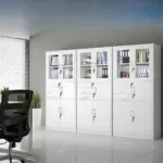 2-Door Metallic Office Safe Cabinet - Image 3
