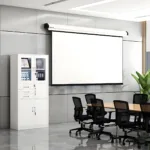 2-Door Metallic Office Safe Cabinet - Image 4