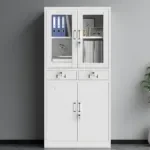 2-Door Metallic Office Storage Cabinet - Image 3