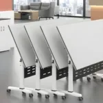 Double Pedestal Foldable Table - Image 4