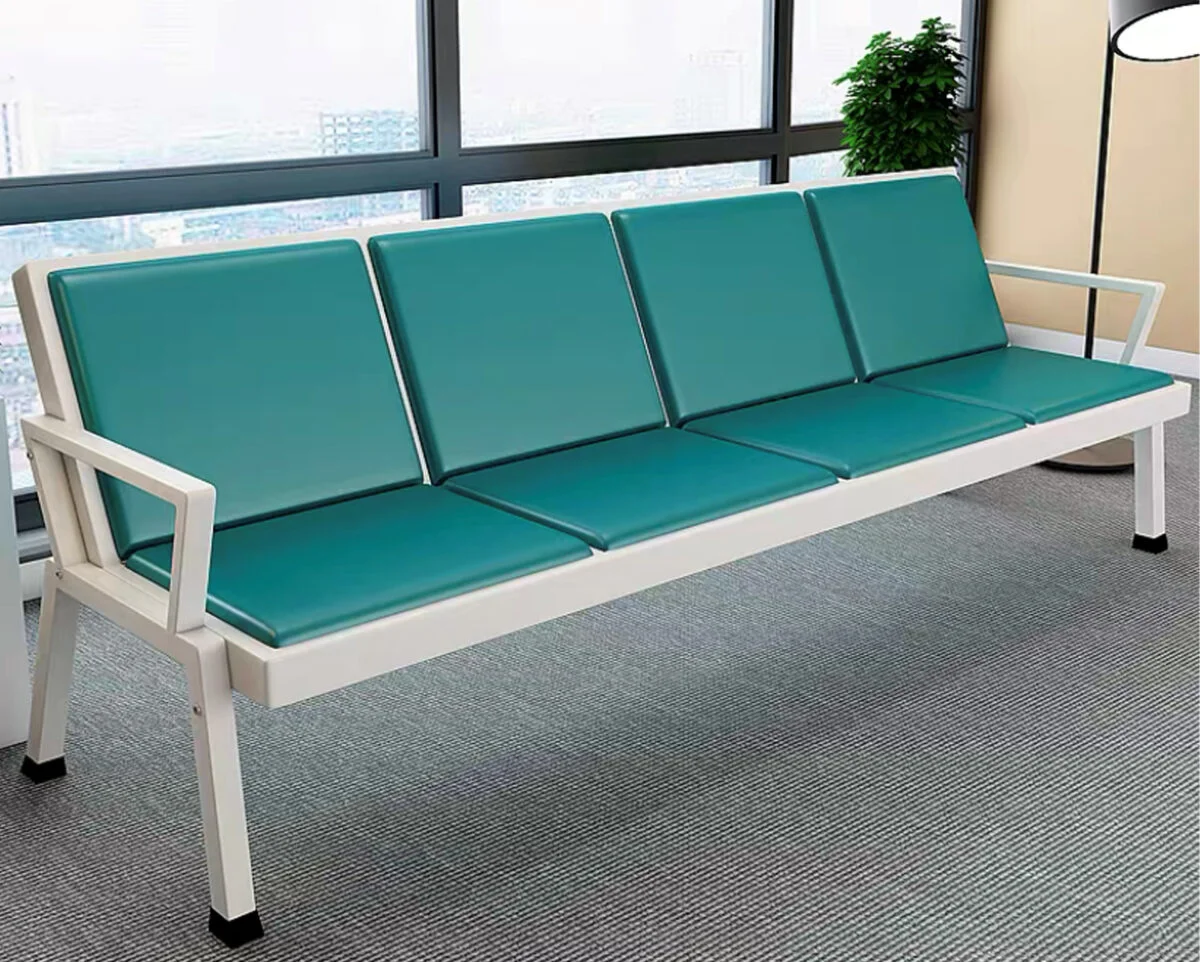 Three seater heavy-duty bench - Image 2