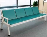 Three seater heavy-duty bench - Image 2