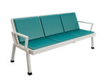 Three seater heavy-duty bench - Image 4
