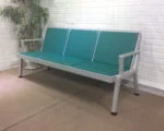 Three seater heavy-duty bench