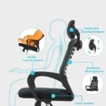Headrest Office Task Chair - Image 3