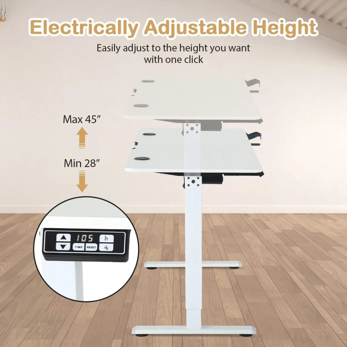 Height Adjustable Electric Desk - Image 3