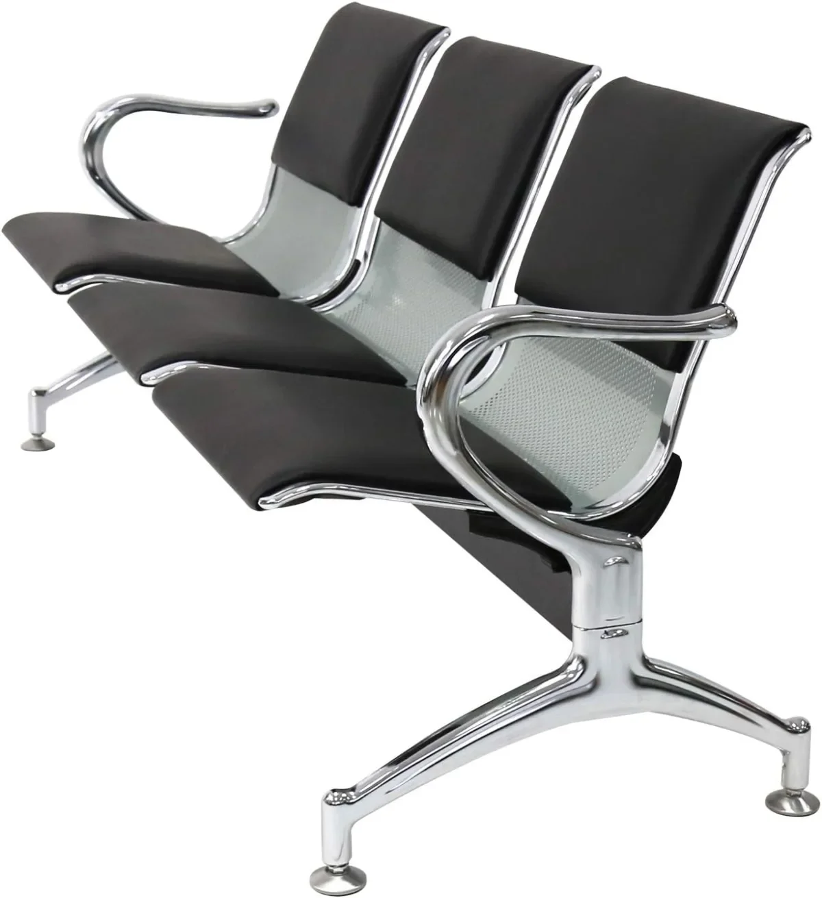 3-Link Reception Waiting Bench - Image 4