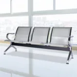 5-Seater metallic waiting bench - Image 3