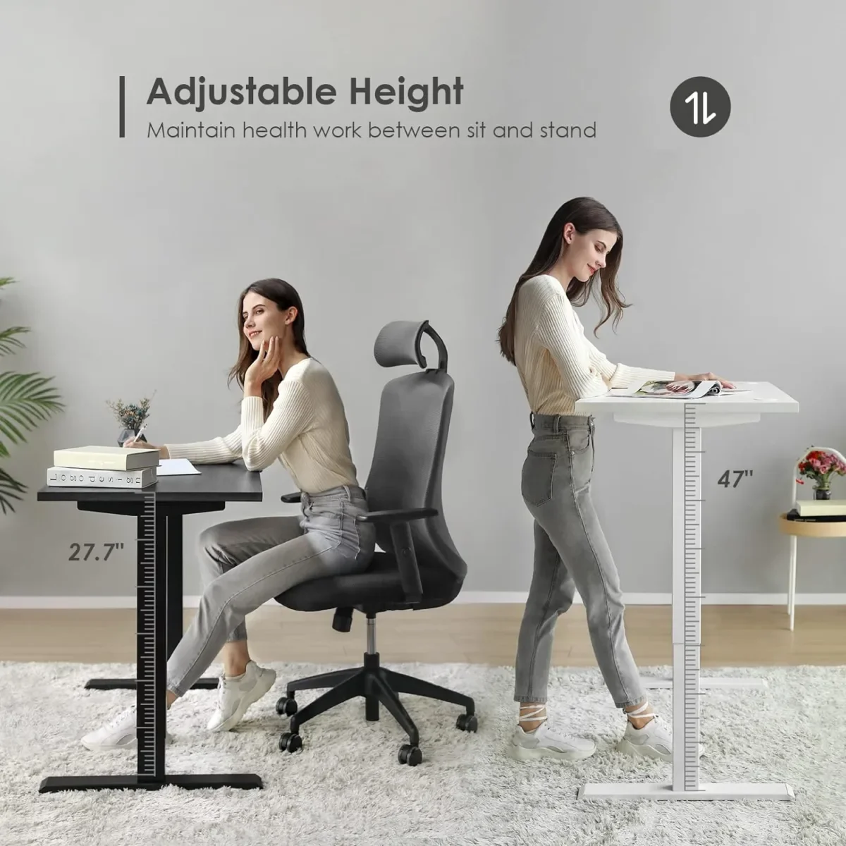 Adjustable Height Electric Table - Image 3