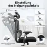 Ergonomic 3D Mesh Office Chair - Image 4