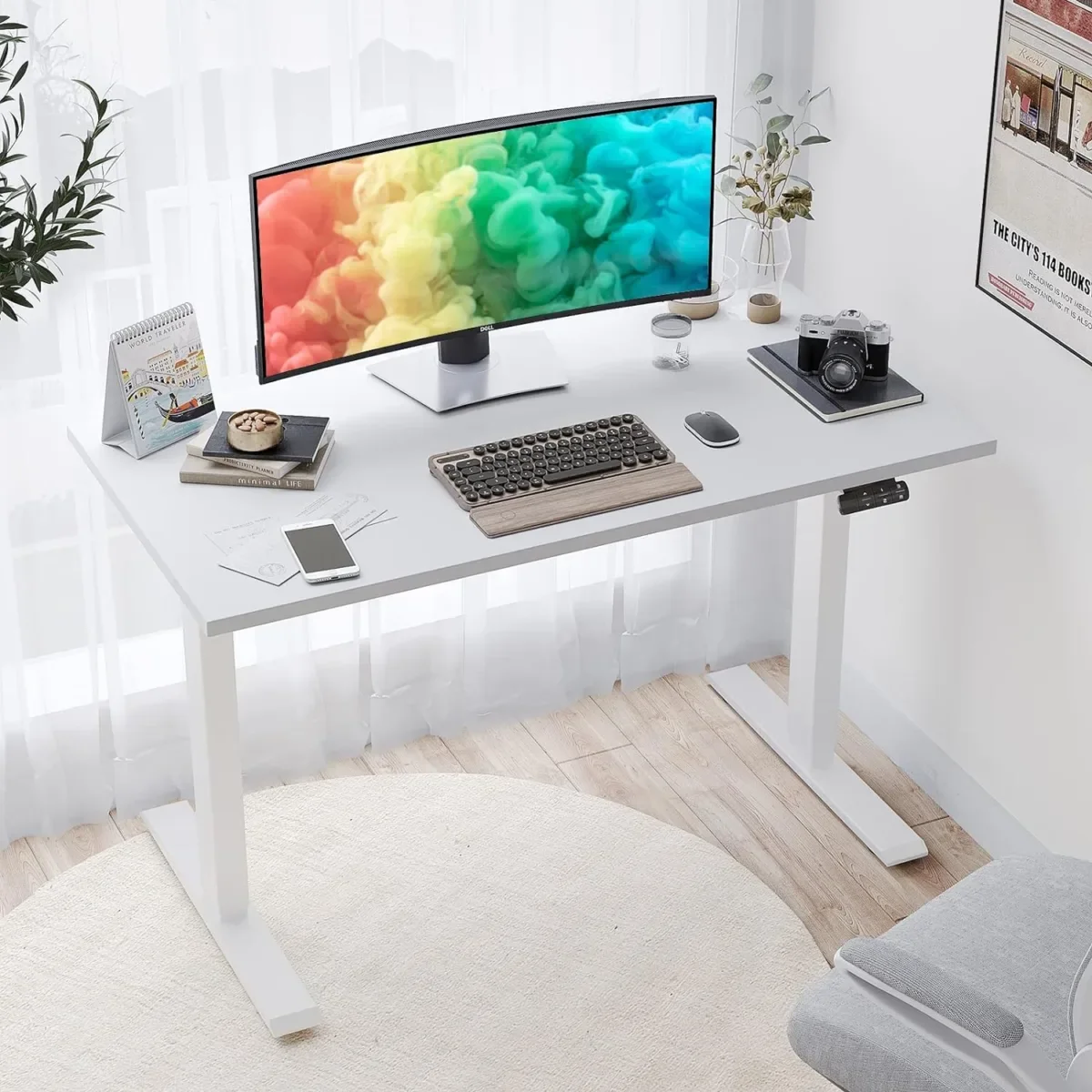 Adjustable Height Electric Table - Image 2
