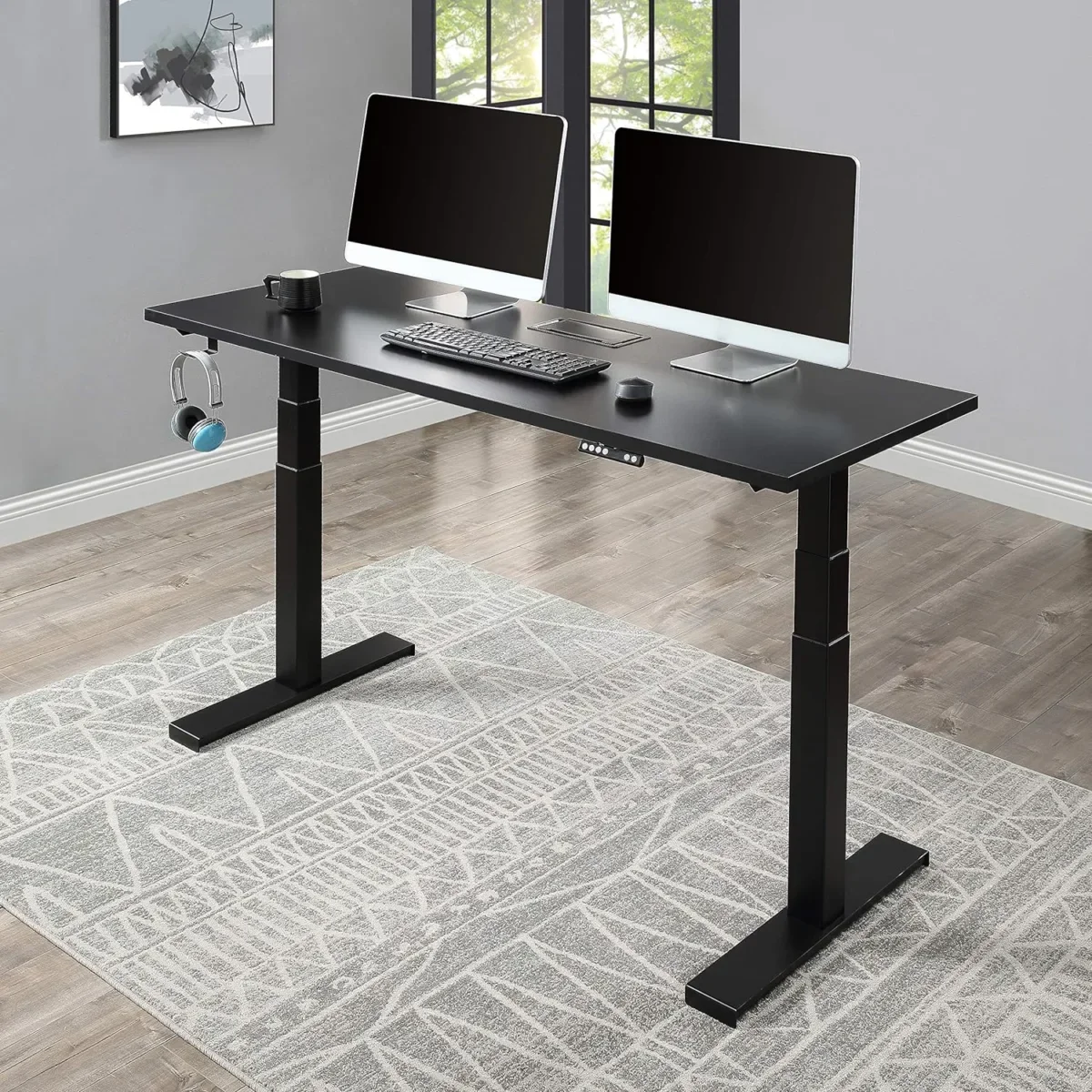 Height Adjustable Electric Standing Desk - Image 2