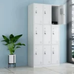 9-Locker metallic office cabinet - Image 2