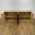 4-Door storage credenza cabinet - Image 3
