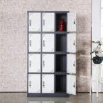9-Locker metallic office cabinet - Image 3