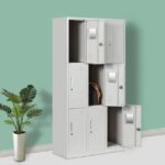 9-Locker Metallic Office Cabinet - Image 2