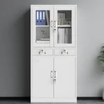 2-Door Metallic Office Cabinet - Image 3