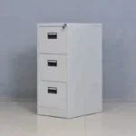 3-Drawer Steel File Cabinet - Image 2