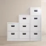 3-Drawer Steel File Cabinet - Image 3
