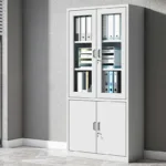 2-Door metallic office cabinet - Image 3