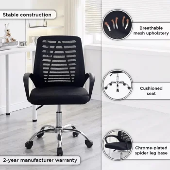 strong mesh mid back office chair, mesh mid back office chair, mid back mesh office chair, strong mesh office chair, ergonomic mesh mid back chair, breathable mesh mid back office chair, ventilated mesh office chair mid back, mesh back mid back office chair, ergonomic mid back mesh chair, mesh office chair mid back design, adjustable mesh mid back office chair, height adjustable mesh office chair, gas lift mid back mesh chair, tilt lock mesh mid back chair, synchro tilt mesh office chair mid back, lumbar support mesh mid back chair, posture support mid back office chair, spine support mesh office chair, comfort mesh mid back office chair, fatigue reducing mid back chair, office chair for long hours mesh, mesh task chair mid back, mesh computer chair mid back, swivel mesh mid back office chair, 360 degree swivel mesh chair, smooth rolling mesh office chair, PU caster mesh office chair, nylon base mesh mid back chair, chrome base mesh office chair, strong base mid back mesh chair, heavy duty mesh mid back office chair, high weight capacity mesh chair, durable mesh office chair, reinforced frame mesh chair, stable mid back mesh office chair, wobble free mesh office chair, padded seat mesh office chair, high density foam mesh chair, cushioned mid back office chair, breathable seat mesh office chair, mesh office chair with armrests, adjustable armrest mesh chair, padded armrest office chair, armless mesh mid back chair, modern mesh mid back office chair, contemporary mesh office chair, minimalist mid back chair, stylish mesh office chair, professional office seating mesh, executive mesh mid back chair, manager mesh office chair, staff office mesh chair, task mesh office chair, workstation mesh chair, commercial mesh office chair, institutional mesh office chair, home office mesh chair, corporate office mesh chair, office furniture mesh chair, study mesh office chair, mesh office chair for study room, mesh chair for work from home, mesh chair for productivity, mesh chair for computer work, mesh chair for daily office use, breathable office chair for tropical climate, easy clean mesh office chair, low maintenance mesh chair, moisture resistant mesh office chair, scratch resistant chair base, neutral color mesh office chair, black mesh mid back chair, grey mesh office chair, blue mesh mid back chair, white mesh office chair, custom color mesh chair, premium mesh mid back office chair, imported style mesh office chair, showroom quality mesh chair, catalog ready office chair, export quality mesh office chair, reliable strong mesh mid back office chair, affordable mesh mid back chair, value for money mesh office chair, modern strong mesh mid back office chair