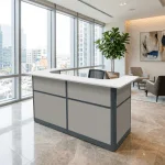 imported reception front office desk, reception front office desk, imported reception desk, front office reception desk, office lobby reception desk, hotel reception desk imported, corporate reception desk, modern reception desk, contemporary reception desk, executive reception desk, stylish front office desk, durable reception desk, heavy duty office reception desk, premium reception desk, luxury reception desk, professional office reception desk, high-end reception front desk, reception desk with storage, reception desk with drawers, modular reception desk, imported style front office desk, showroom quality reception desk, catalog ready reception desk, reliable imported office desk, affordable reception front desk, value for money reception desk, neutral color reception desk, white reception front office desk, brown reception desk, mahogany finish reception desk, oak finish reception desk, laminated reception desk, MDF reception desk, scratch-resistant reception desk, moisture resistant office desk, low maintenance reception desk, ergonomic reception desk, compact reception desk, versatile reception front desk, modern office furniture reception desk, commercial reception desk, corporate office front desk